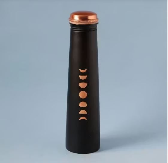 Mystic Moon Copper Bottle (Black)