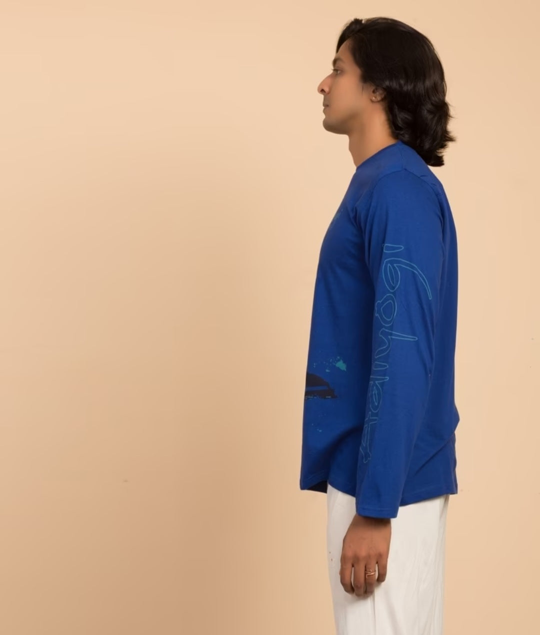 Unisex Adiyogi T-Shirt - Blue