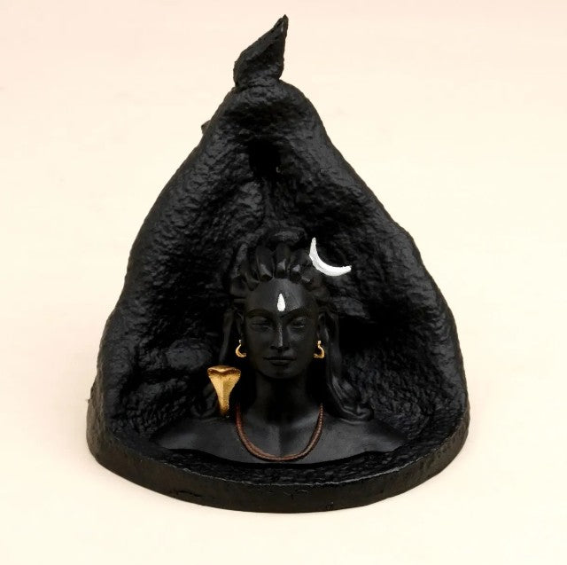 Adiyogi Backflow Incense Holder with 20 Cones