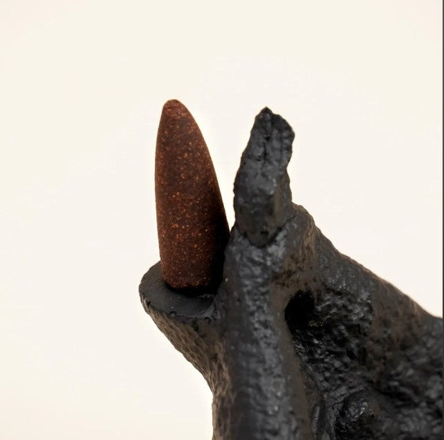 Adiyogi Backflow Incense Holder with 20 Cones