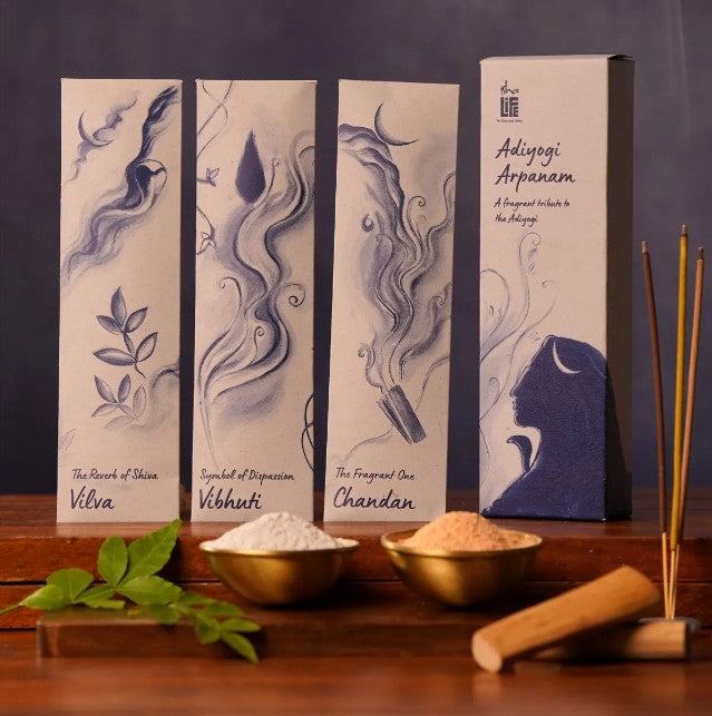 Adiyogi Arpanam Incense Set of 3