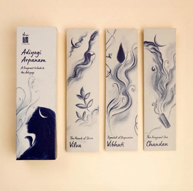 Adiyogi Arpanam Incense Set of 3