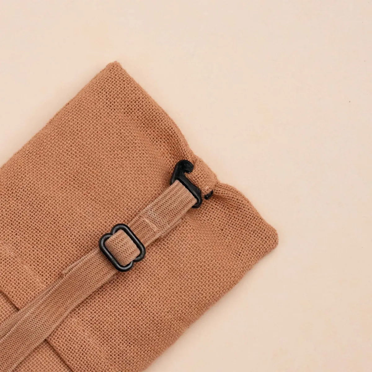 Herbal Dyed Eye Pillow with Flax & Lavender Seed - Vettiver Brown