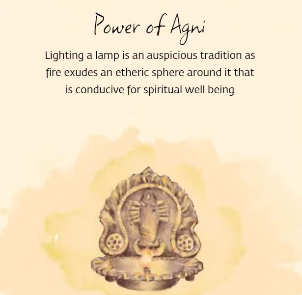 Linga Bhairavi Lamp (Brass)