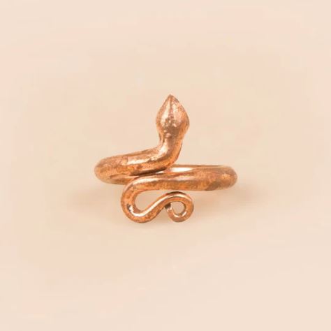 Copper Snake Ring - Consecrated