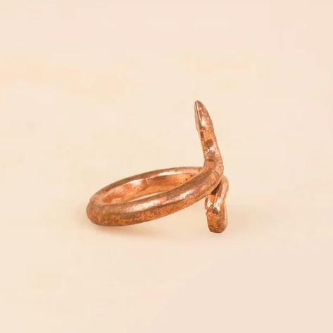 Copper Snake Ring - Consecrated