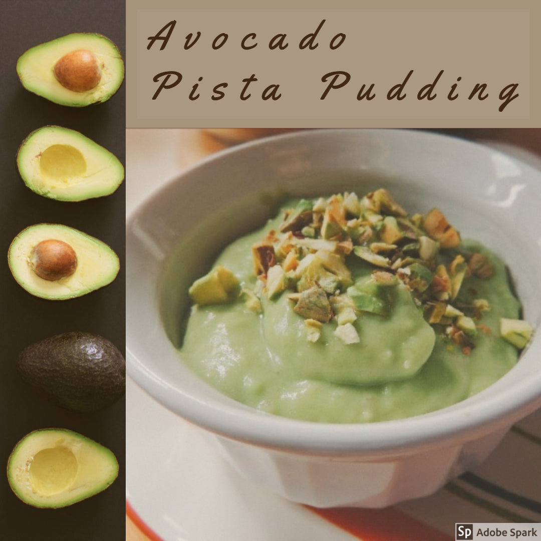 Avocado Pista Pudding