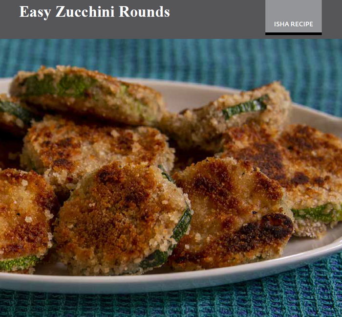Easy Zucchini Rounds