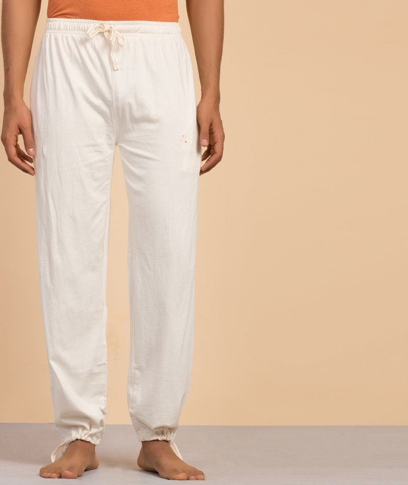 Unisex Undyed Organic Cotton Track Pant - Off-White