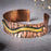 Serpentine Textured Copper Cuff