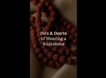 Authentic Isha Panchamukhi (five-faced) Rudraksha Mala. Energized at Dhyanalinga. Your cocoon of energy (5 mm)