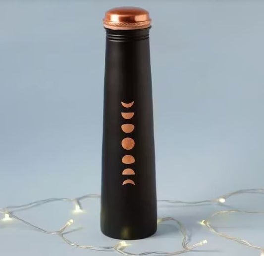 Mystic Moon Copper Bottle (Black)