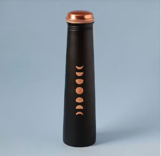 Mystic Moon Copper Bottle (Black)