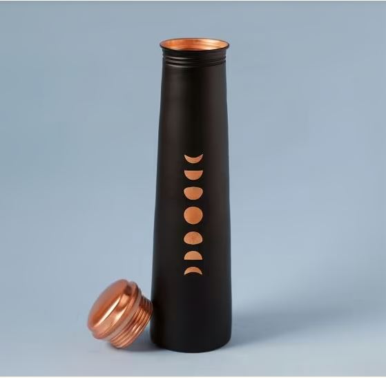 Mystic Moon Copper Bottle (Black)