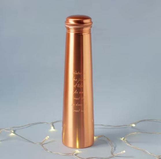 Sadhguru Quote Copper Bottle