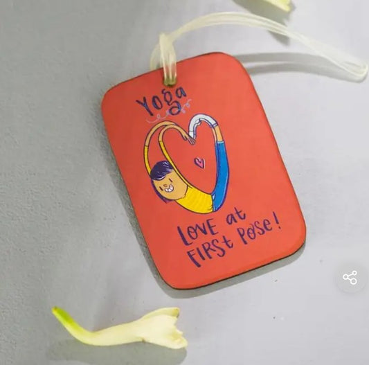 Luggage Tag - Yoga
