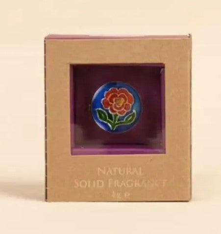 Beeswax Natural Oil Solid Perfume - Royal Oudh (4gm). Alcohol-free strong body fragrance
