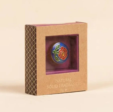 Beeswax Natural Oil Solid Perfume - Royal Oudh (4gm). Alcohol-free strong body fragrance