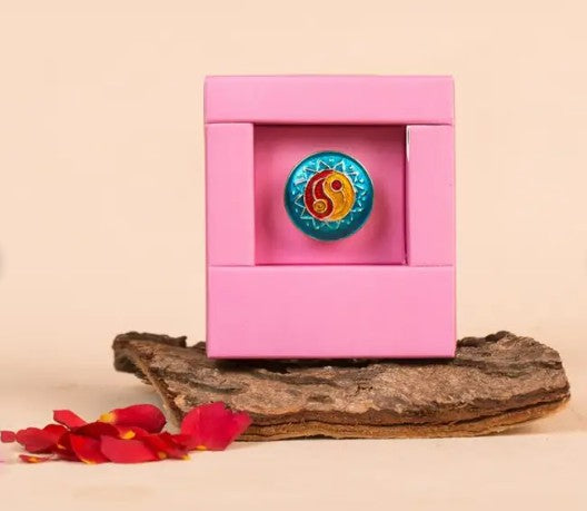 Beeswax Natural Oil Solid Perfume - Wild Rose (4gm). Alcohol-free strong body fragrance.