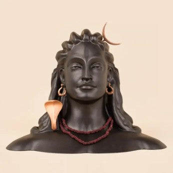 Adiyogi Statue (12 inch, Metal)