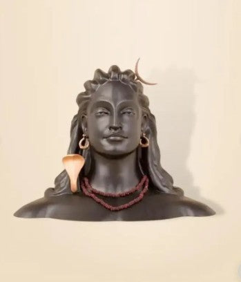Adiyogi Statue (12 inch, Metal)
