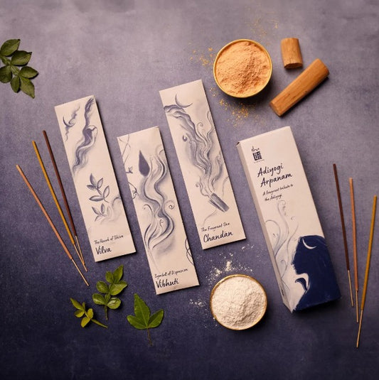 Adiyogi Arpanam Incense Set of 3