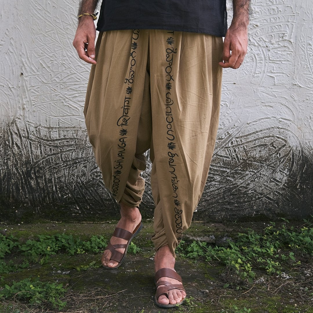 Shivanga Panchakacham (Dhoti Pant) - Green