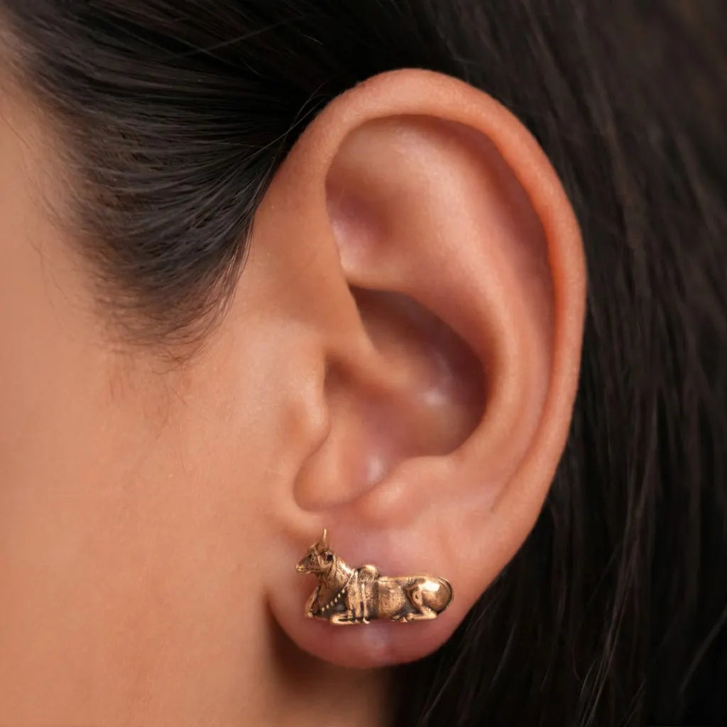 Nandi Earrings - Copper