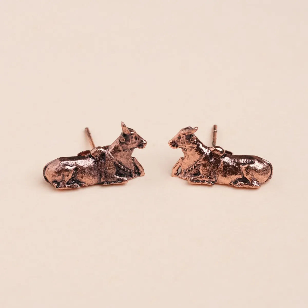 Nandi Earrings - Copper
