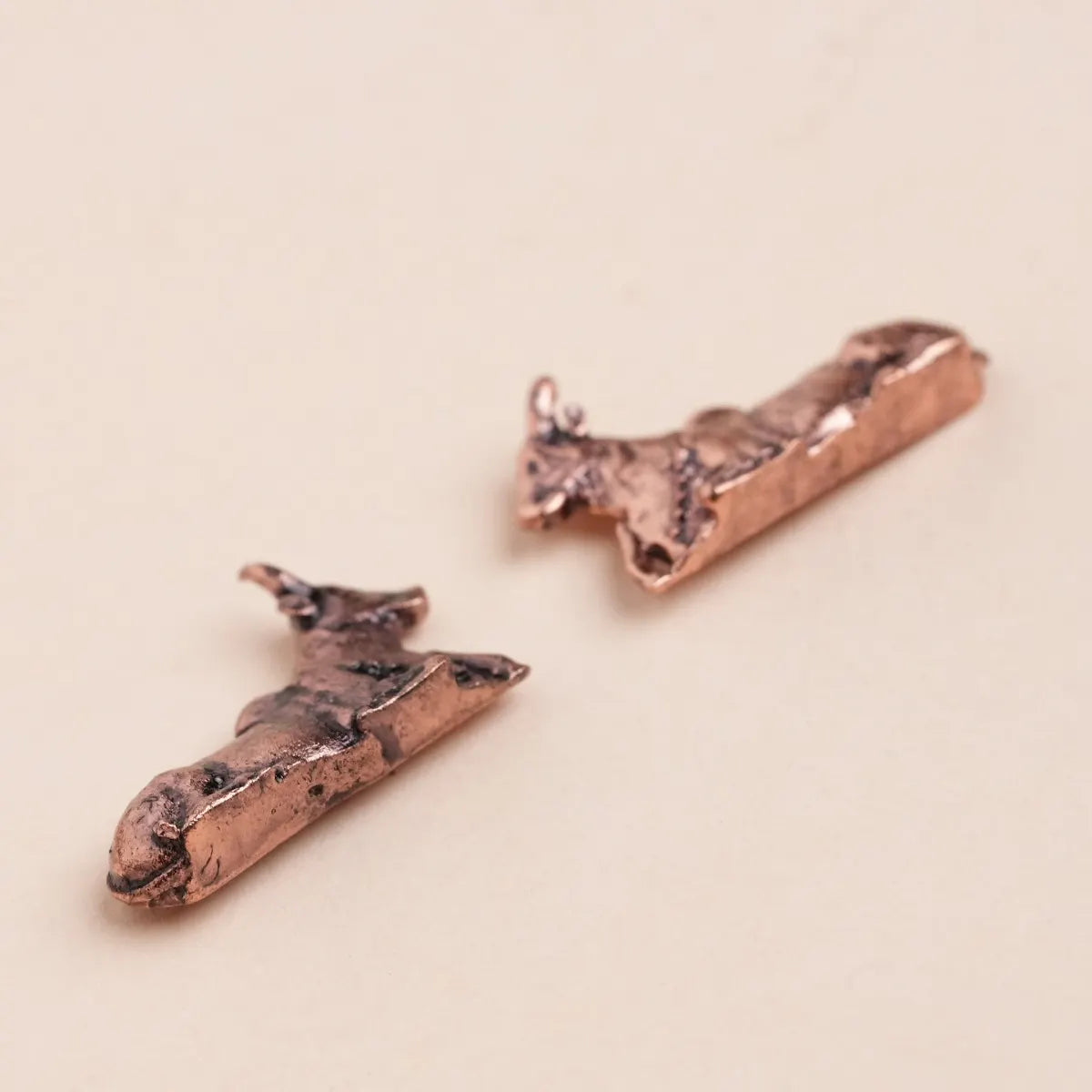 Nandi Earrings - Copper