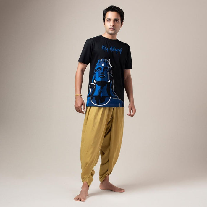 Hey Adiyogi Unisex T Shirt (Glow in the dark)