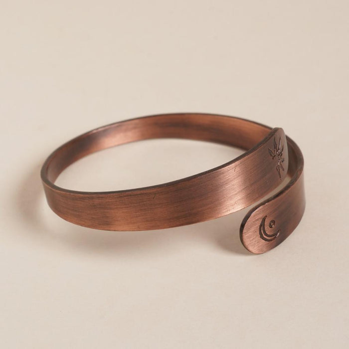 Surya Chandra Adjustable Copper Cuff