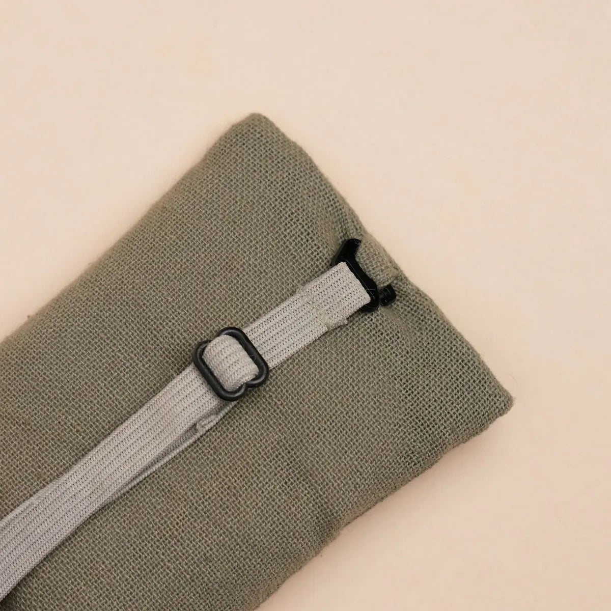Herbal Dyed Eye Pillow with Flax & Lavender Seed - Tulsi Green