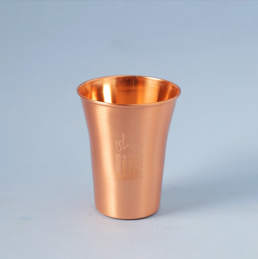 Plain Copper Glass (Big) 400 ml