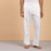 Mens Organic Cotton Sadhana Pyjama - White