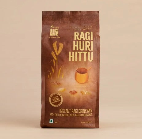 Ragi Huri Hittu (Instant Ragi Drink Mix) - 500 gms