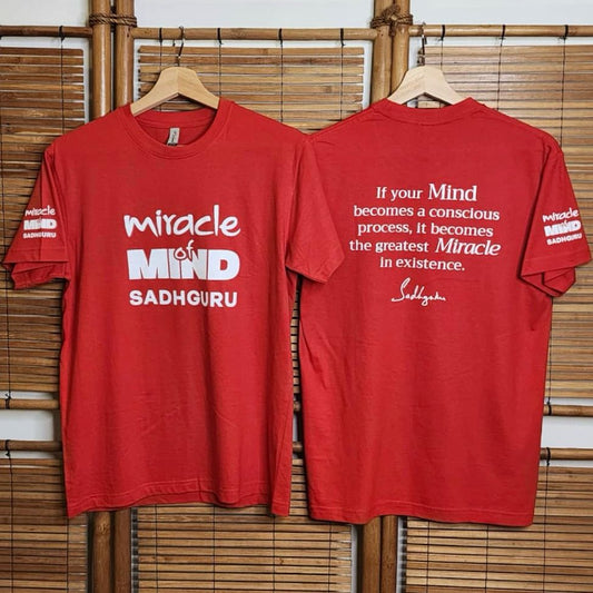 Miracle of Mind T-shirt (Red)