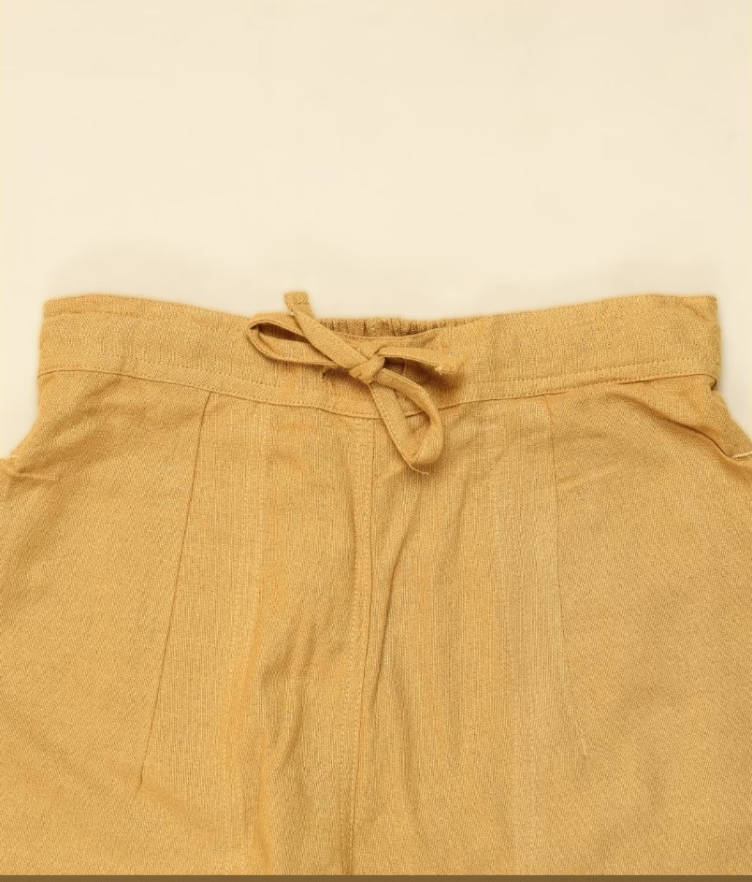 Organic Ladies Draw String Pant - Khaki