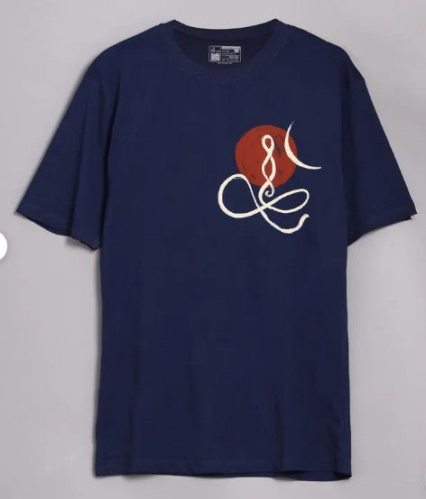 Sacred Strokes - Yogi T-shirt (Indigo)