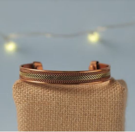 Two-tone Copper Cuff