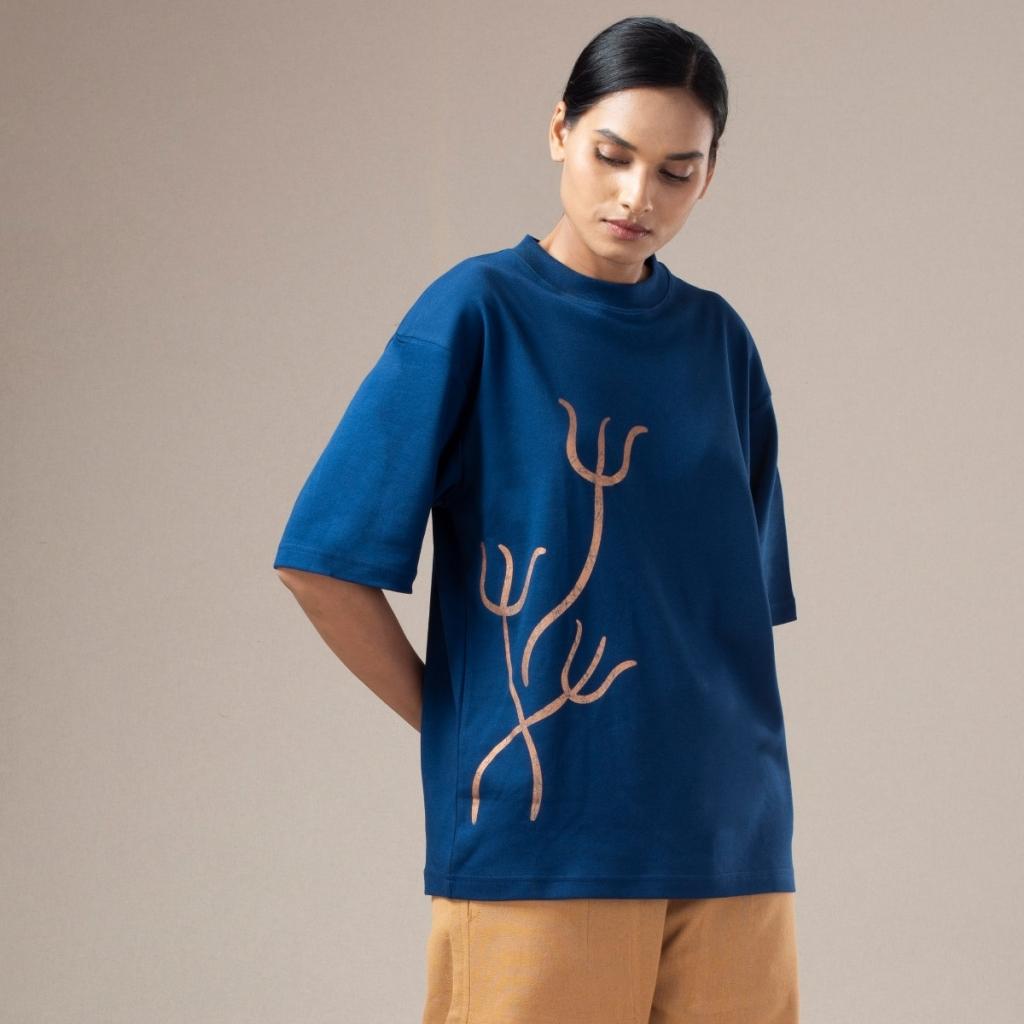 Trishul - Oversized unisex T shirt