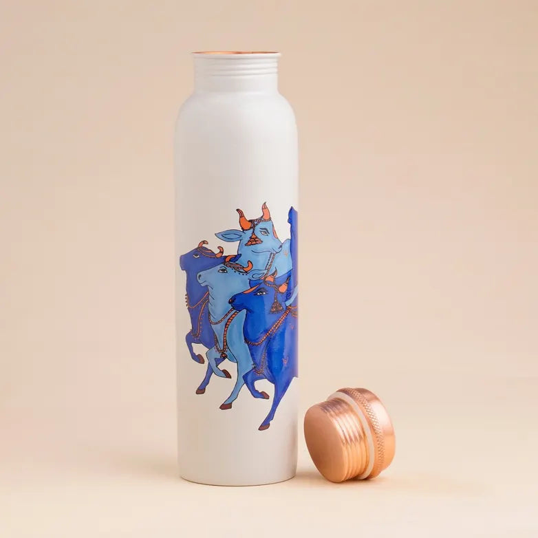 Nandi Copper Bottle, 950ml