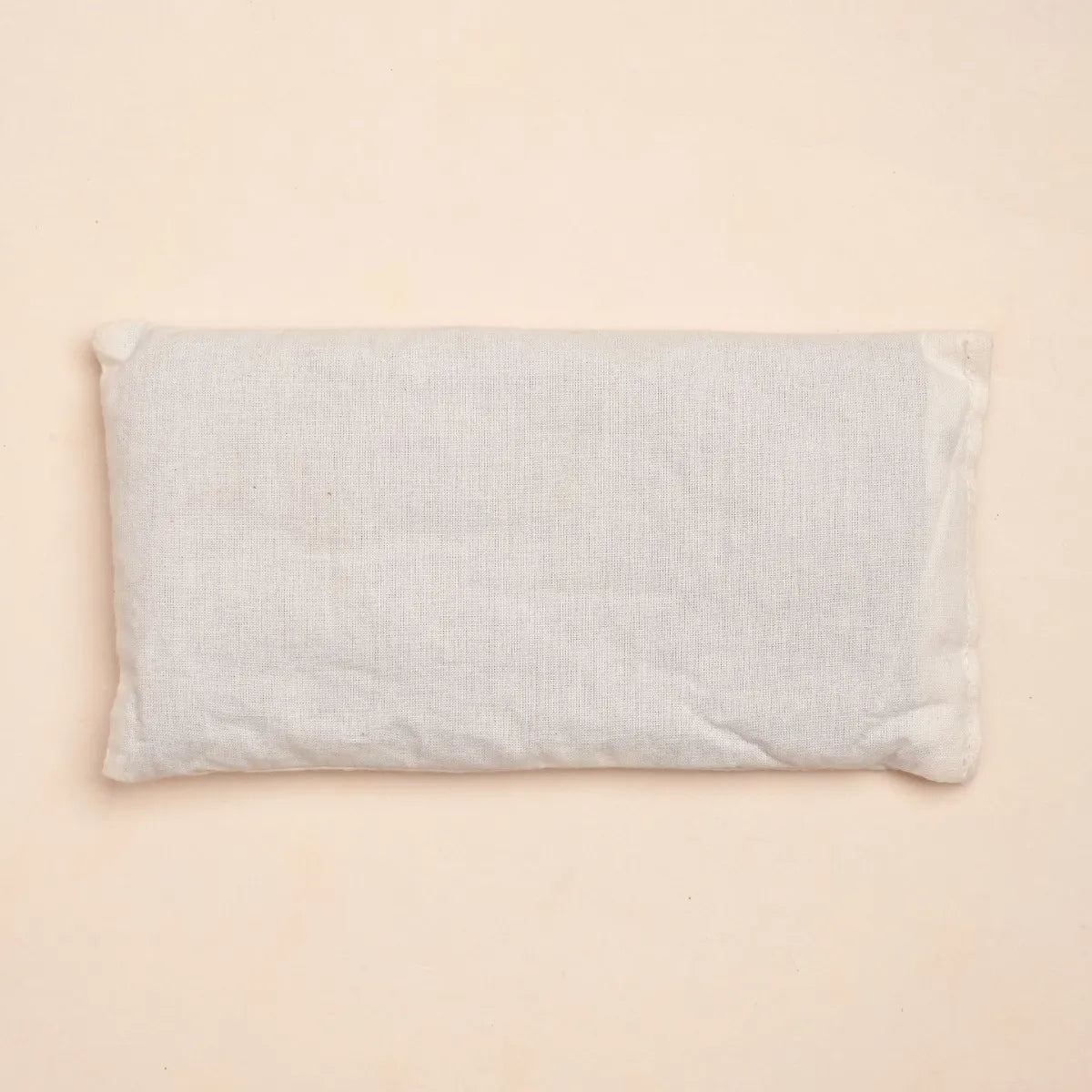 Herbal Dyed Eye Pillow with Flax & Lavender Seed - Vettiver Brown