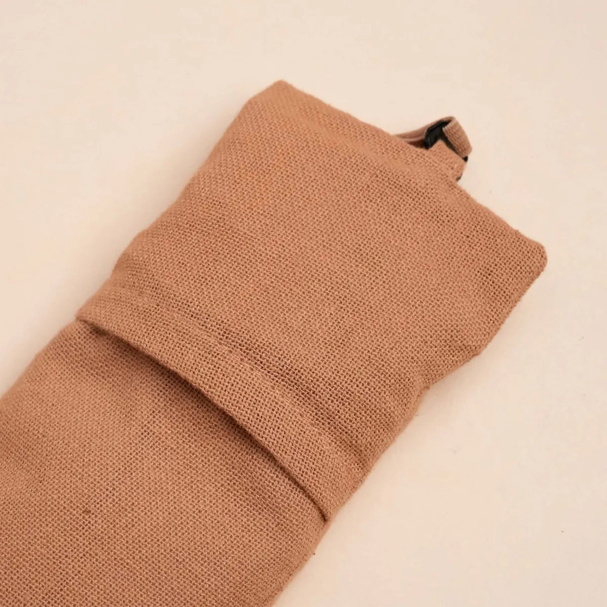 Herbal Dyed Eye Pillow with Flax & Lavender Seed - Vettiver Brown