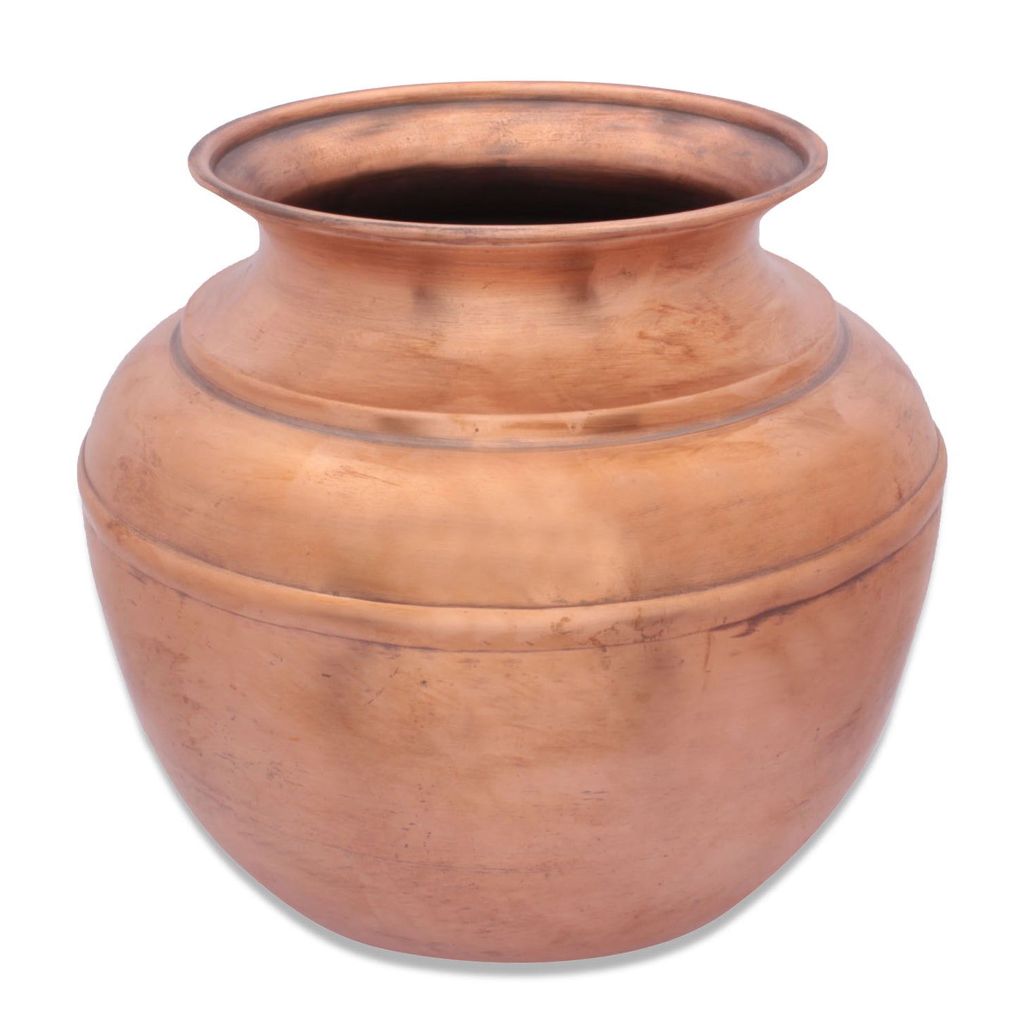 Copper Water Storage Pot Set - 5 Liters (Jeevarasam Pot)