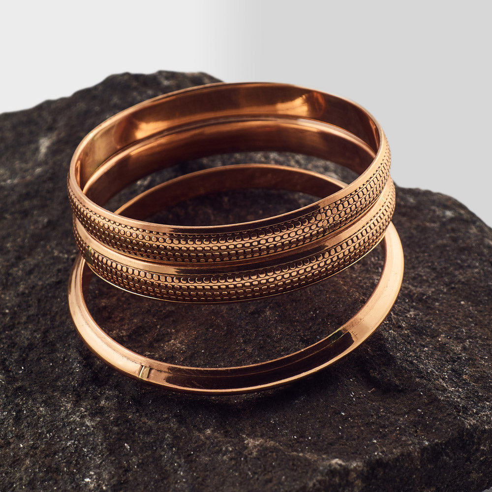 Copper Bangle - Style 3