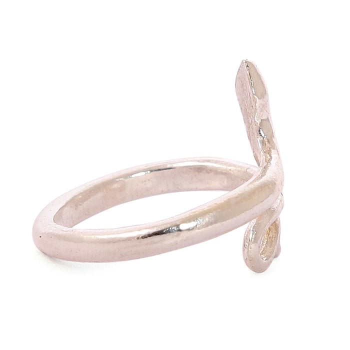 Solid Bronze Snake Wrap Ring Adjustable 382 | eBay