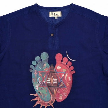 Men Organic Cotton Padam Kurta