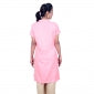 Ladies Embroidered Aum Kurta - Pink