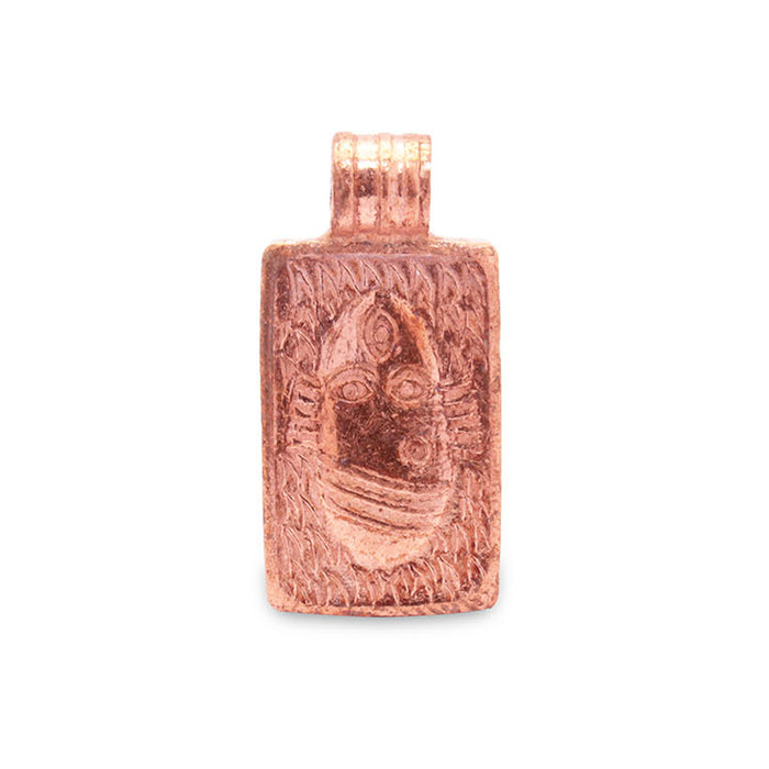 Linga Bhairavi Copper Pendant - Small